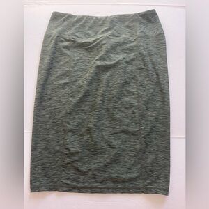 Prana Pencil Skirt Heather Green Size Medium